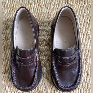 Elephantito Toddler Scholar Brown Leather Moccasin Size 11